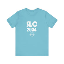 Load image into Gallery viewer, Salt Lake City 2034 Unisex Jersey Short Sleeve Tee