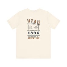 Load image into Gallery viewer, Utah Find Your Adventure Unisex Jersey Short Sleeve Tee
