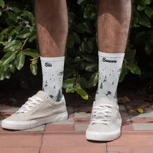 Load image into Gallery viewer, Ski Season Cushioned Crew Socks