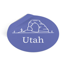 Load image into Gallery viewer, Utah Arch Round Vinyl Stickers
