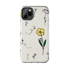 Load image into Gallery viewer, Flowers And Bees Tough Phone Cases
