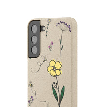 Load image into Gallery viewer, Flowers And Bees Biodegradable Cases
