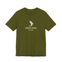 Load image into Gallery viewer, Provo River Unisex Jersey Short Sleeve Tee
