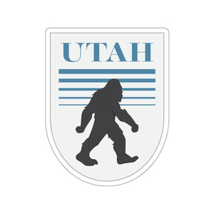 Utah Bigfoot Kiss-Cut Stickers