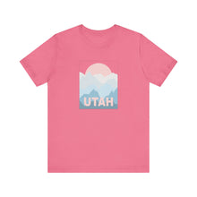 Load image into Gallery viewer, Utah Sunrise Unisex Jersey Short Sleeve Tee
