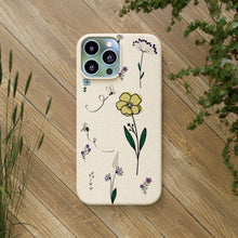 Load image into Gallery viewer, Flowers And Bees Biodegradable Cases
