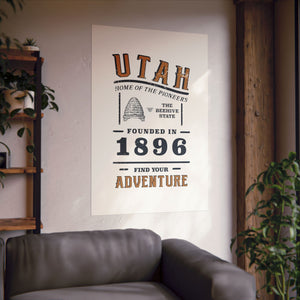 Utah Find Your Adventure Matte Vertical Posters