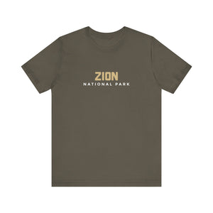 Zion National Park Unisex Jersey Short Sleeve Tee