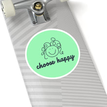 Load image into Gallery viewer, Choose Happy Kiss-Cut Stickers
