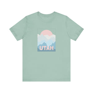 Utah Sunrise Unisex Jersey Short Sleeve Tee