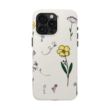 Load image into Gallery viewer, Flowers And Bees Tough Phone Cases
