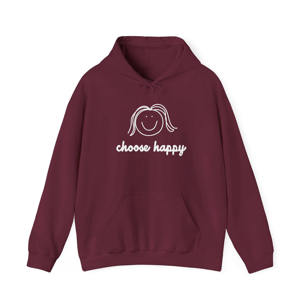 Choose Happy Unisex Heavy Blend™ Hooded Sweatshirt