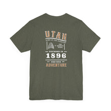Load image into Gallery viewer, Utah Find Your Adventure Unisex Jersey Short Sleeve Tee
