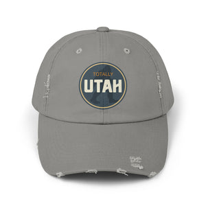 Totally Utah Bigfoot Unisex Distressed Cap