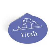 Load image into Gallery viewer, Utah Arch Round Vinyl Stickers
