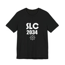 Load image into Gallery viewer, Salt Lake City 2034 Unisex Jersey Short Sleeve Tee
