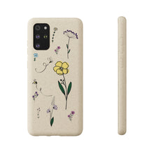 Load image into Gallery viewer, Flowers And Bees Biodegradable Cases
