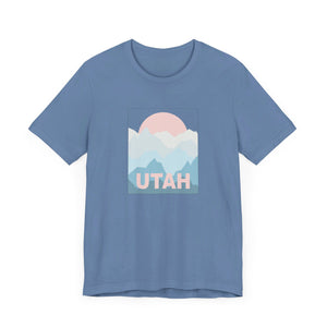 Utah Sunrise Unisex Jersey Short Sleeve Tee