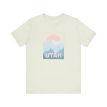 Load image into Gallery viewer, Utah Sunrise Unisex Jersey Short Sleeve Tee
