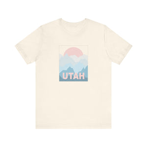 Utah Sunrise Unisex Jersey Short Sleeve Tee