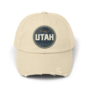 Totally Utah Unisex Distressed Cap