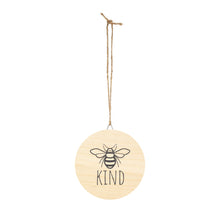 Load image into Gallery viewer, Bee Kind Wood Signs
