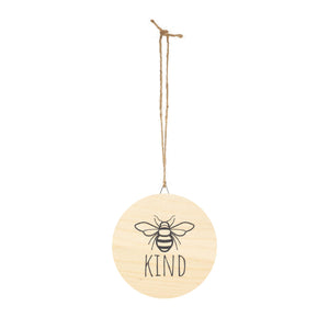 Bee Kind Wood Signs