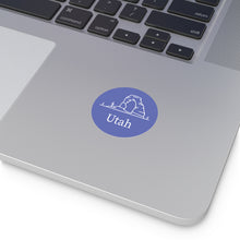 Load image into Gallery viewer, Utah Arch Round Vinyl Stickers
