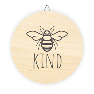 Bee Kind Wood Signs