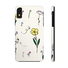 Load image into Gallery viewer, Flowers And Bees Tough Phone Cases
