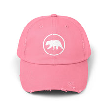 Load image into Gallery viewer, Bear Unisex Distressed Cap
