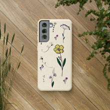 Load image into Gallery viewer, Flowers And Bees Biodegradable Cases
