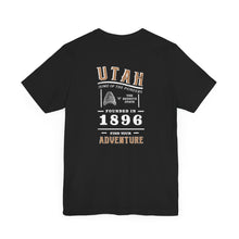 Load image into Gallery viewer, Utah Find Your Adventure Unisex Jersey Short Sleeve Tee
