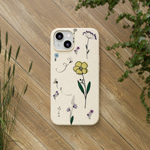 Load image into Gallery viewer, Flowers And Bees Biodegradable Cases
