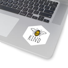 Load image into Gallery viewer, Bee Kind Kiss-Cut Stickers
