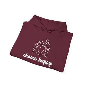 Choose Happy Unisex Heavy Blend™ Hooded Sweatshirt