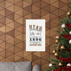 Utah Find Your Adventure Matte Vertical Posters