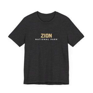 Zion National Park Unisex Jersey Short Sleeve Tee