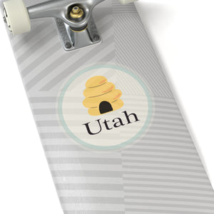 Utah Beehive Kiss-Cut Stickers