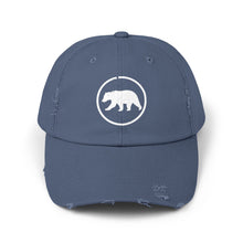 Load image into Gallery viewer, Bear Unisex Distressed Cap
