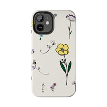 Load image into Gallery viewer, Flowers And Bees Tough Phone Cases
