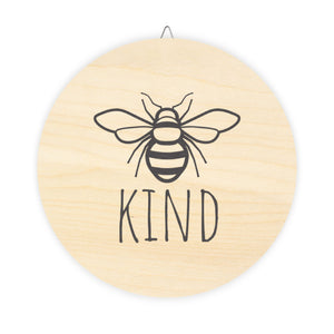 Bee Kind Wood Signs