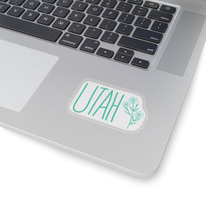 Utah Wildflower Kiss-Cut Stickers