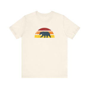 Bear Sunset Unisex Jersey Short Sleeve Tee