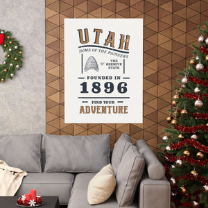 Utah Find Your Adventure Matte Vertical Posters