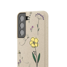 Load image into Gallery viewer, Flowers And Bees Biodegradable Cases
