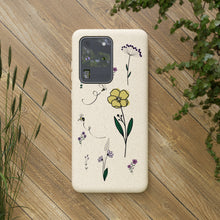 Load image into Gallery viewer, Flowers And Bees Biodegradable Cases
