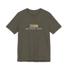 Load image into Gallery viewer, Zion National Park Unisex Jersey Short Sleeve Tee
