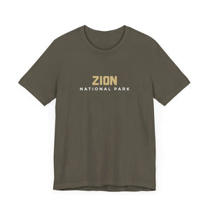 Zion National Park Unisex Jersey Short Sleeve Tee