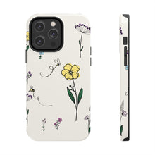 Load image into Gallery viewer, Flowers And Bees Tough Phone Cases
